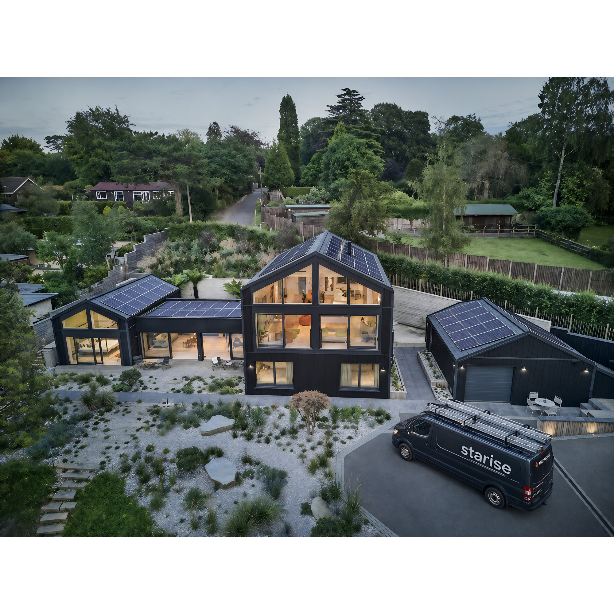 Starise solar installation detail
